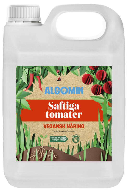 Algomin Saftiga tomater Vegansk KRAV 2,5L