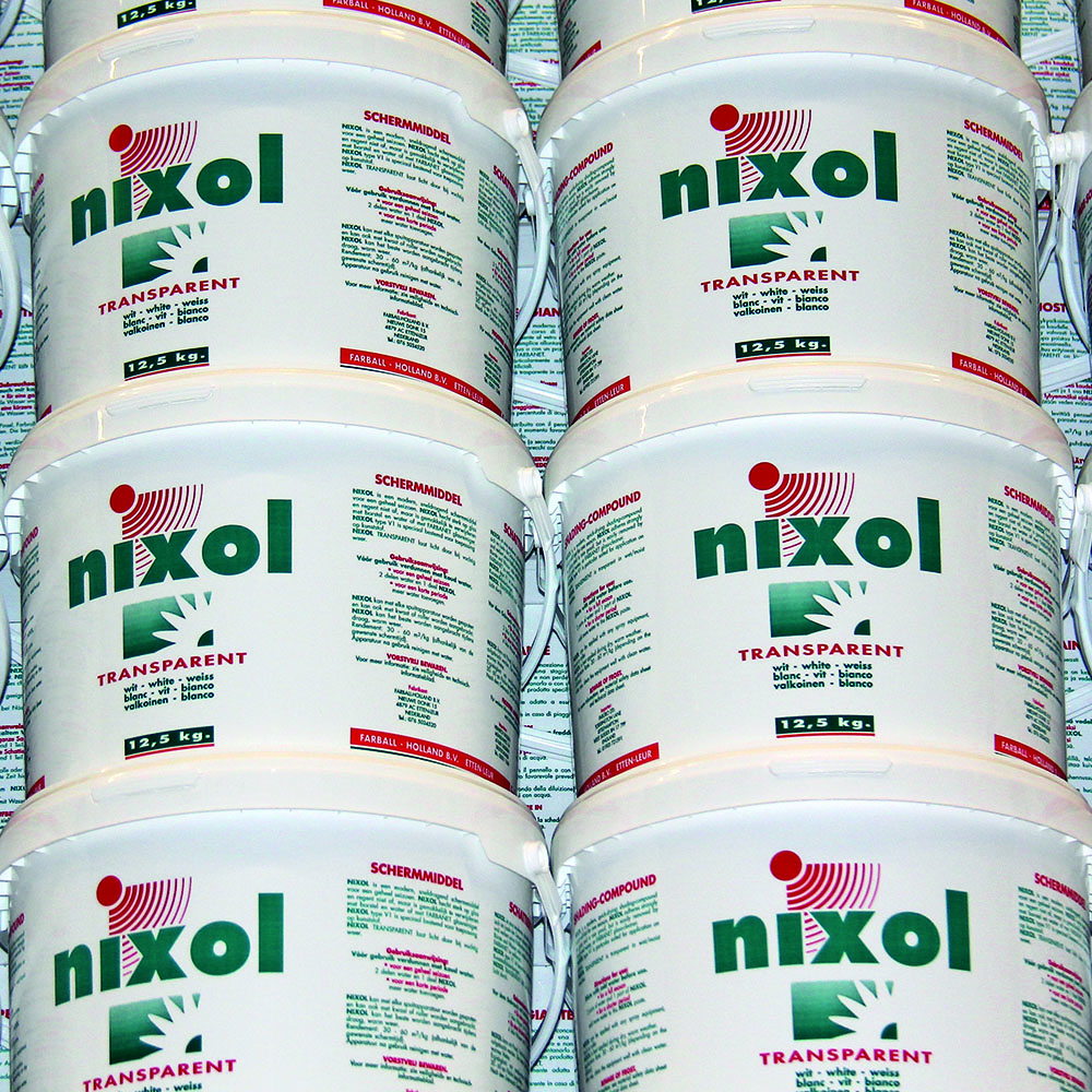 Nixol Acryl skuggfärg 12,5 kg f plasthus V1